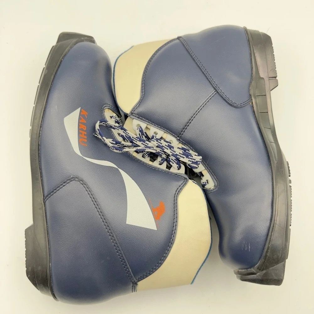 Karhu SNS Profil Cross Country Ski Boots Navy Blue Cream EUR 39 Czech Republic
